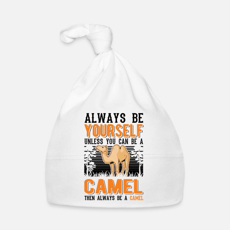 Always be yourself Camel Großkamel Kamel Baby Bio-Mütze