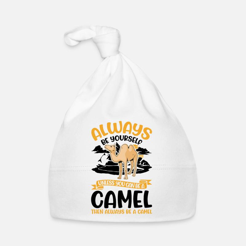 Always be yourself Camel Großkamel Kamel Baby Bio-Mütze