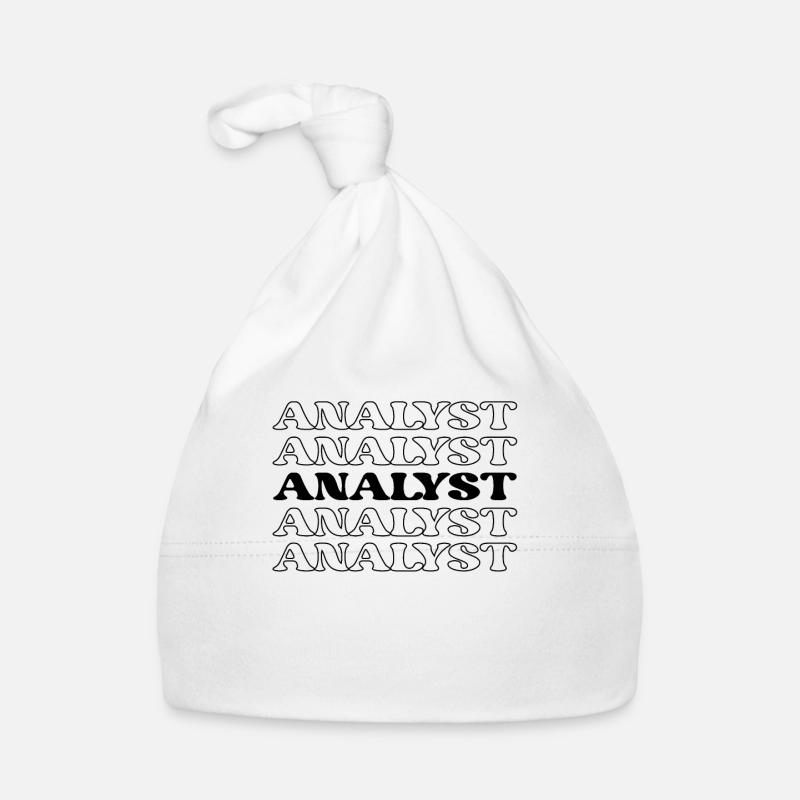 Analyst Accountant Data Scientist Spreadsheet Organic Baby Cap