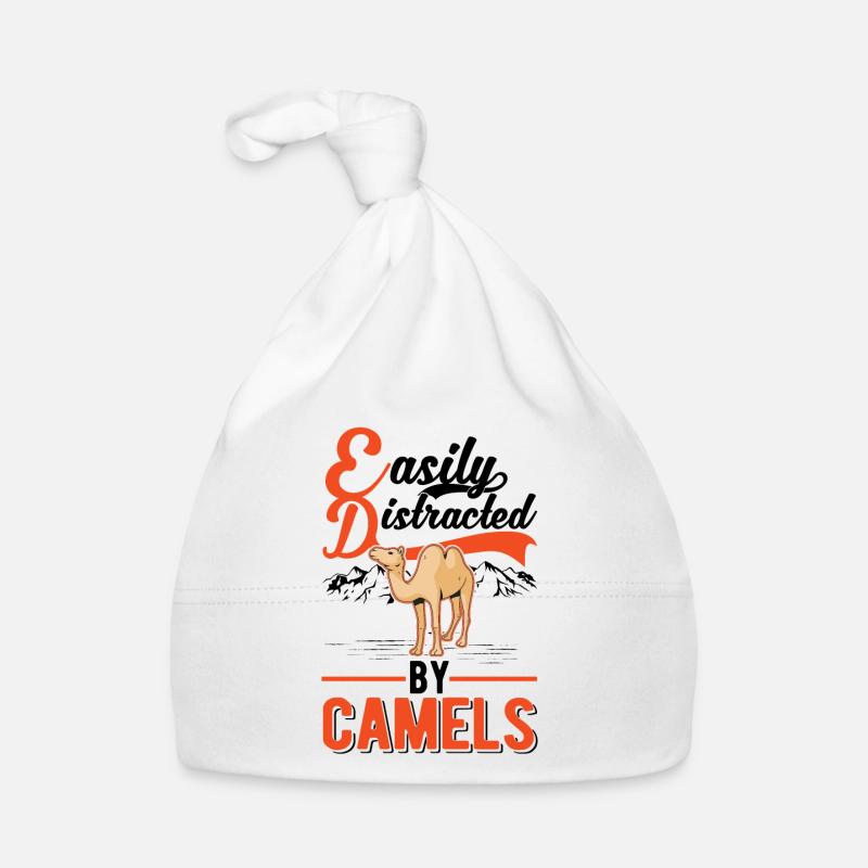 Facilement distrait par les chameaux Big Camel Camel Bonnet bio Bébé