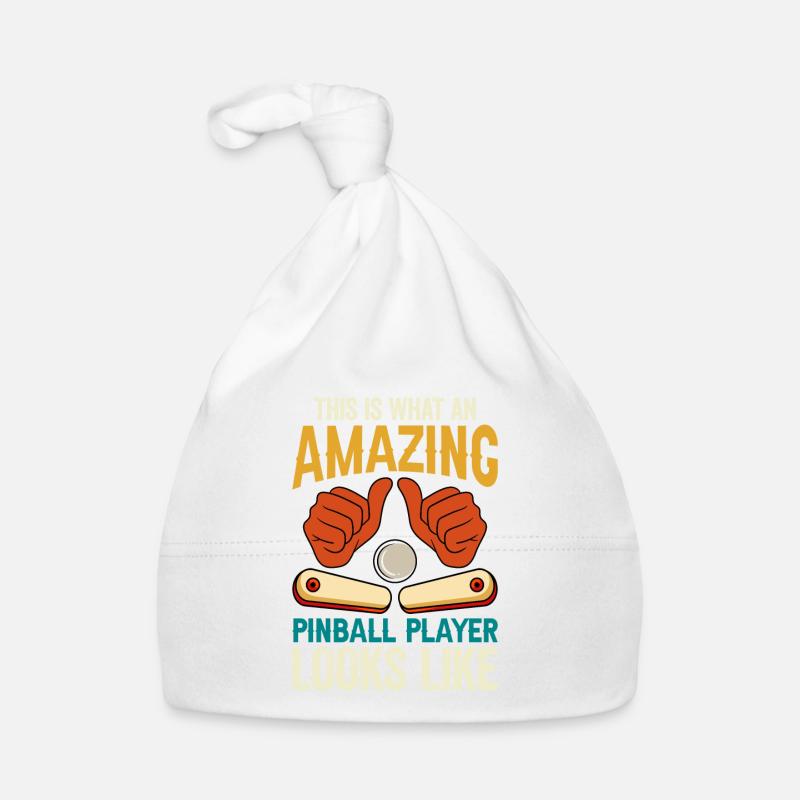 Pinball Machine Pinball Machine Organic Baby Cap