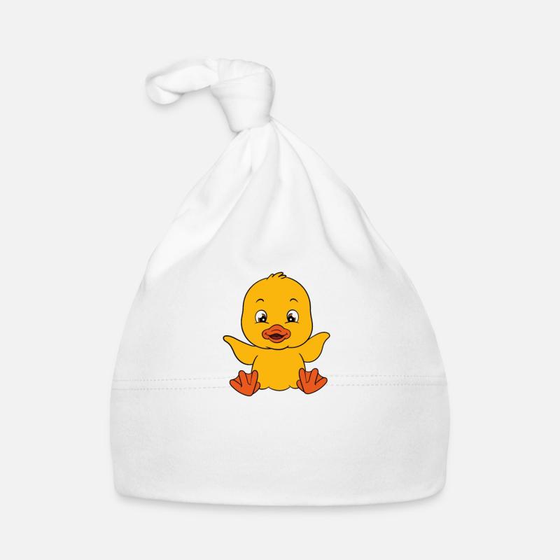 Canard drôle Canards mignons Bonnet bio Bébé