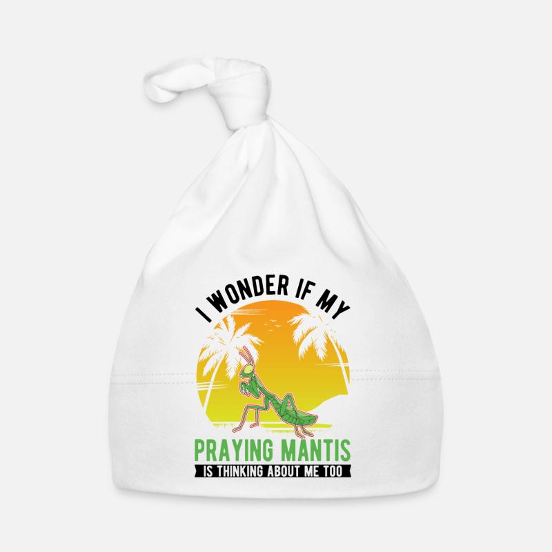 Gottesanbeterin Geschenk Mantis Fangschrecke Baby Bio-Mütze