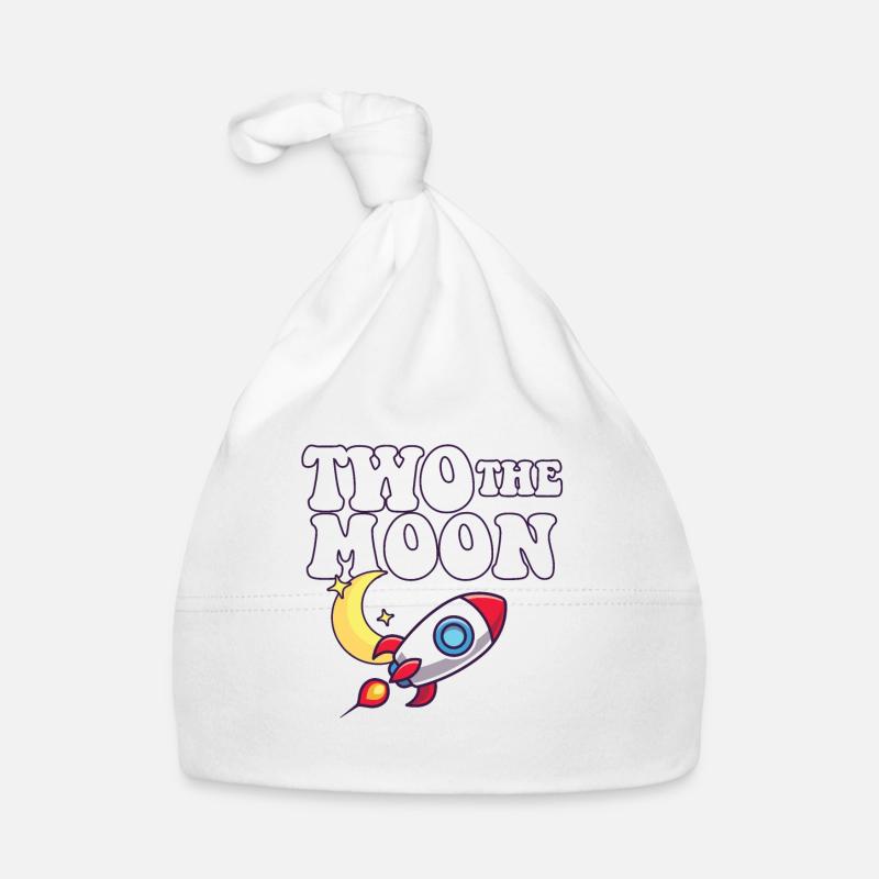 Outer Space 2nd Birthday Party Theme Two The Moon Baby Bio-Mütze