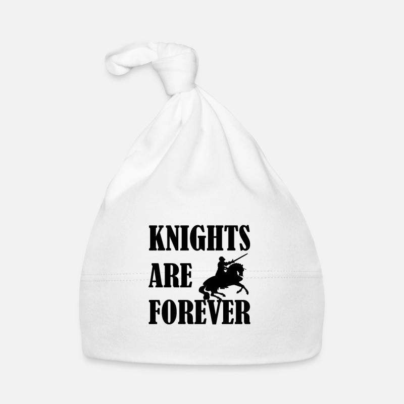 Les chevaliers sont éternels Ritter Mittelalter Bonnet bio Bébé