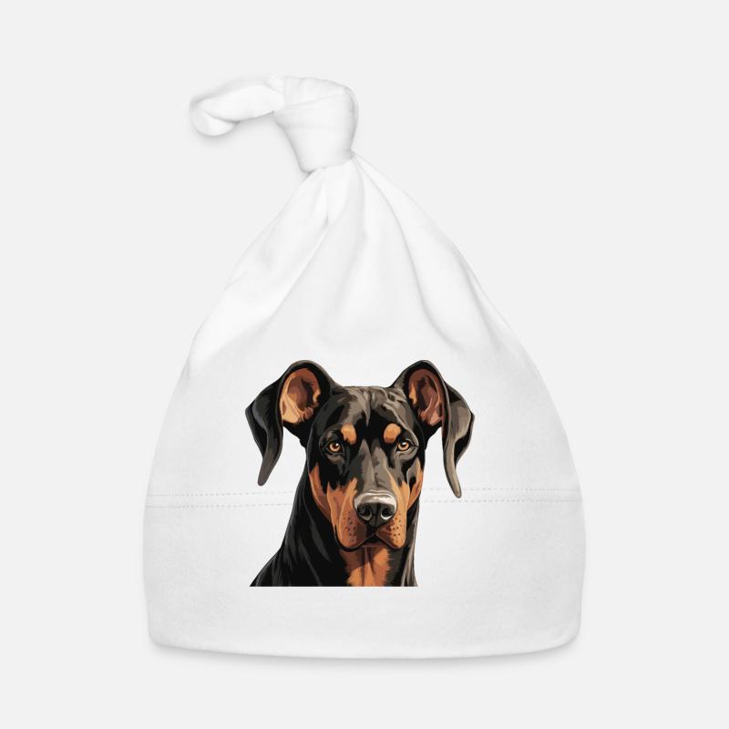 Chien Doberman Bonnet bio Bébé