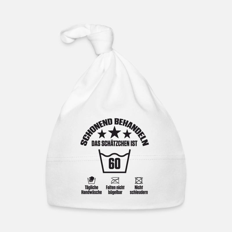 Schonend behandeln das Schätzchen ist 60 Baby Bio-Mütze