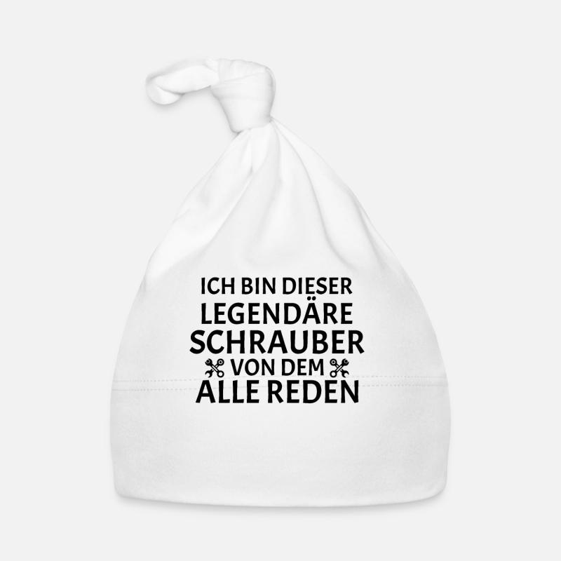 Legenden-Schrauber Baby Bio-Mütze