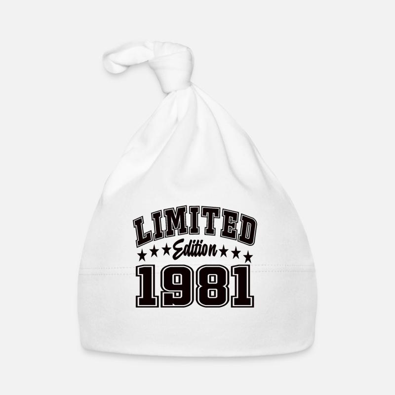 Édition limitée 1981 Bonnet bio Bébé