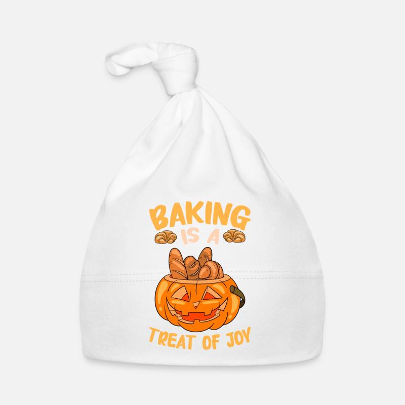 Bäcker Halloween Geschenke Konditor Baby Bio-Mütze