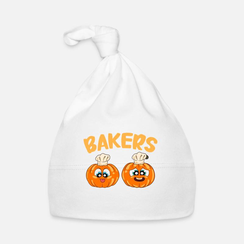 Bäcker Halloween Geschenke Konditor Baby Bio-Mütze