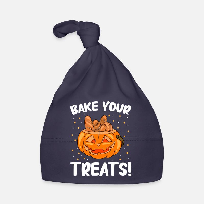 Bäcker Halloween Geschenke Konditor Baby Bio-Mütze