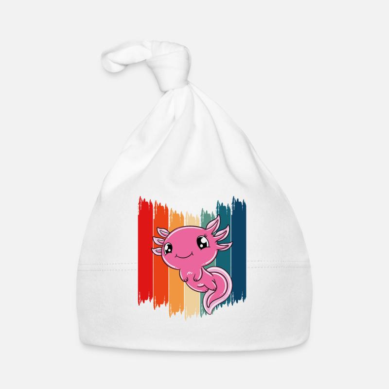 Axolotl mignon Axolotl drôle Bonnet bio Bébé