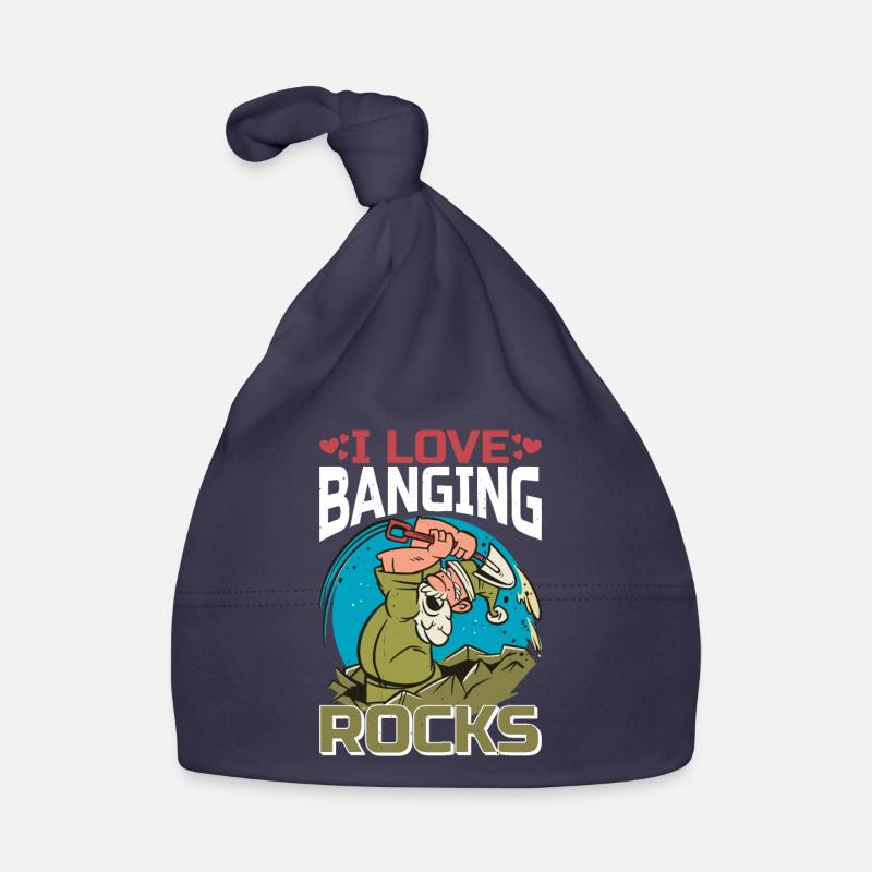 J’aime Banging Rocks 2 Bonnet bio Bébé