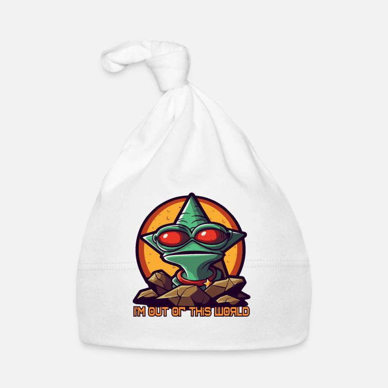 Hors de ce monde : crapaud extraterrestre Bonnet bio Bébé