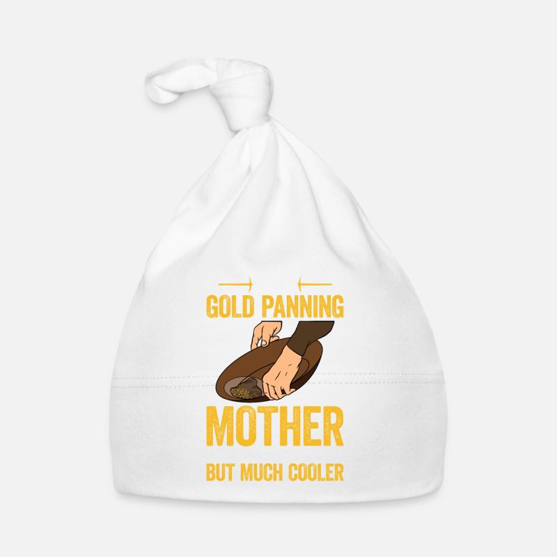 Gold Panning Gold suchen Baby Bio-Mütze