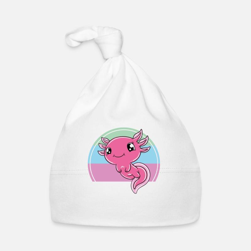 Axolotl mignon Axolotl drôle Bonnet bio Bébé