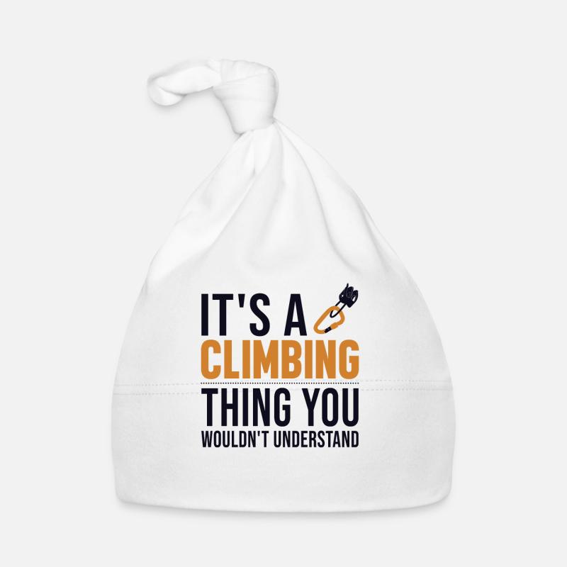 It's a Climbing Thing Sportklettern Speedklettern Baby Bio-Mütze