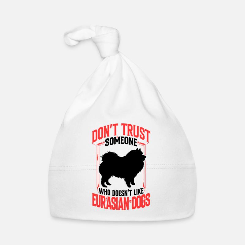 Eurasier nicht vertrauen Eurasian Spitz Baby Bio-Mütze