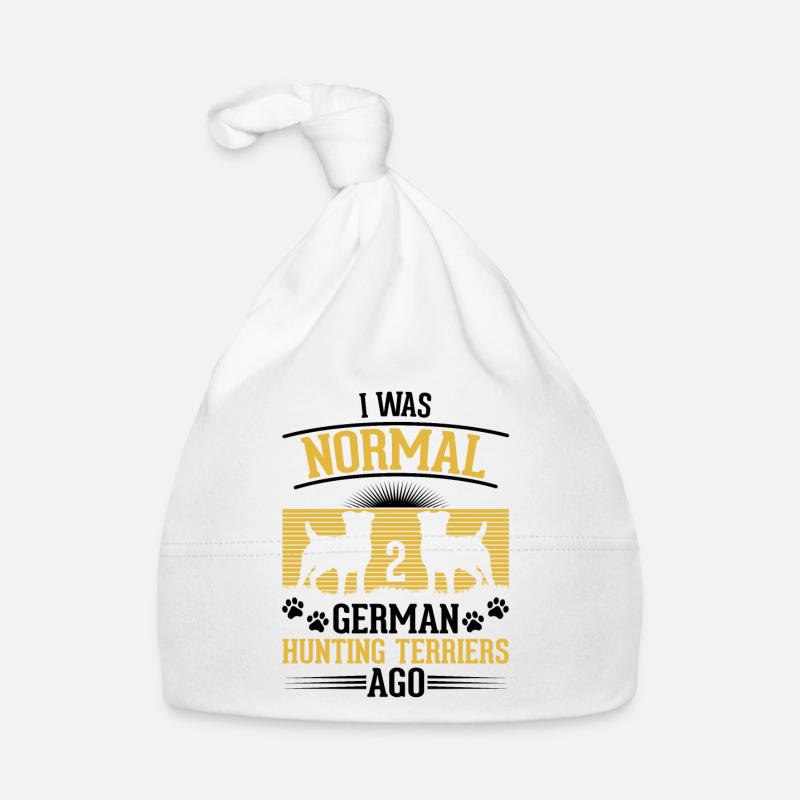 Deutscher Jagdterrier Geschenk Baby Bio-Mütze