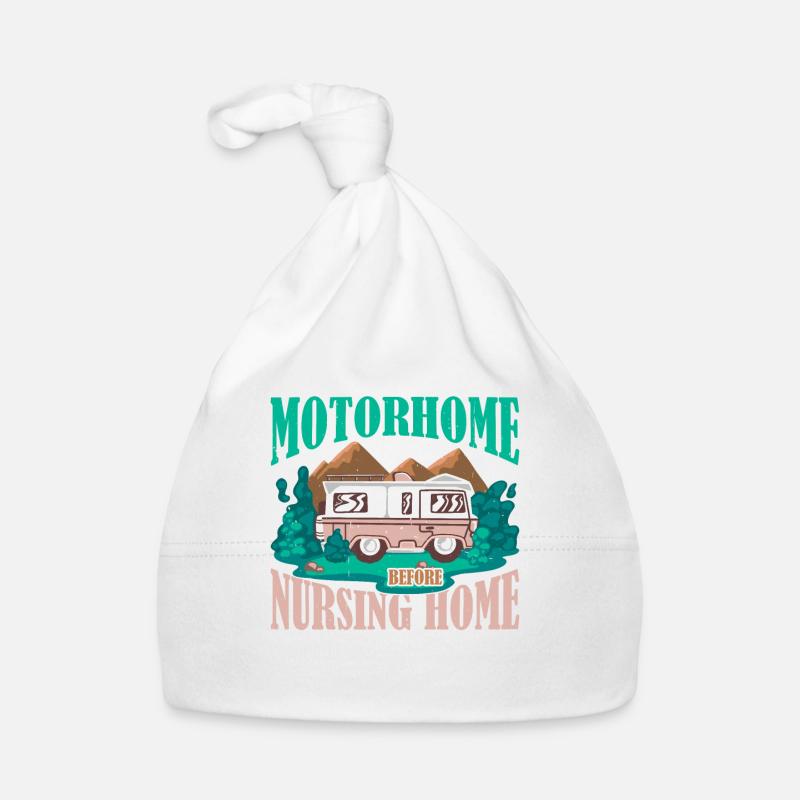 Motorhome Before Nursing Home 3 Organic Baby Cap