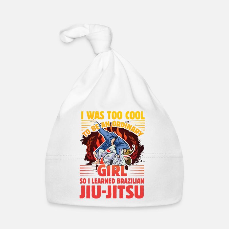 Fille de Jiu-Jitsu Brésilien Bonnet bio Bébé