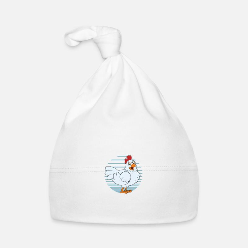 Drôle De Poulet Dire Poulet Bonnet bio Bébé