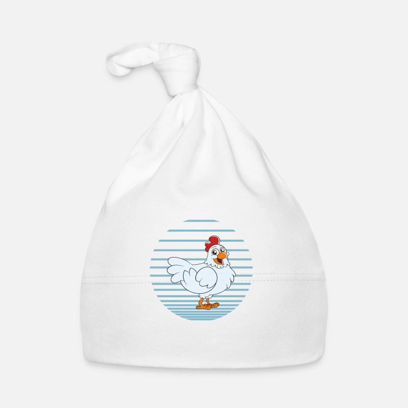 Drôle De Poulet Dire Poulet Bonnet bio Bébé