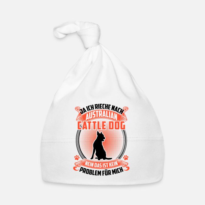 Ich rieche nach Australian Cattle Dog Baby Bio-Mütze