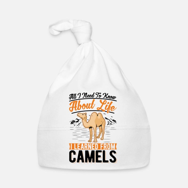 Amoureux des chameaux Égypte Bonnet bio Bébé