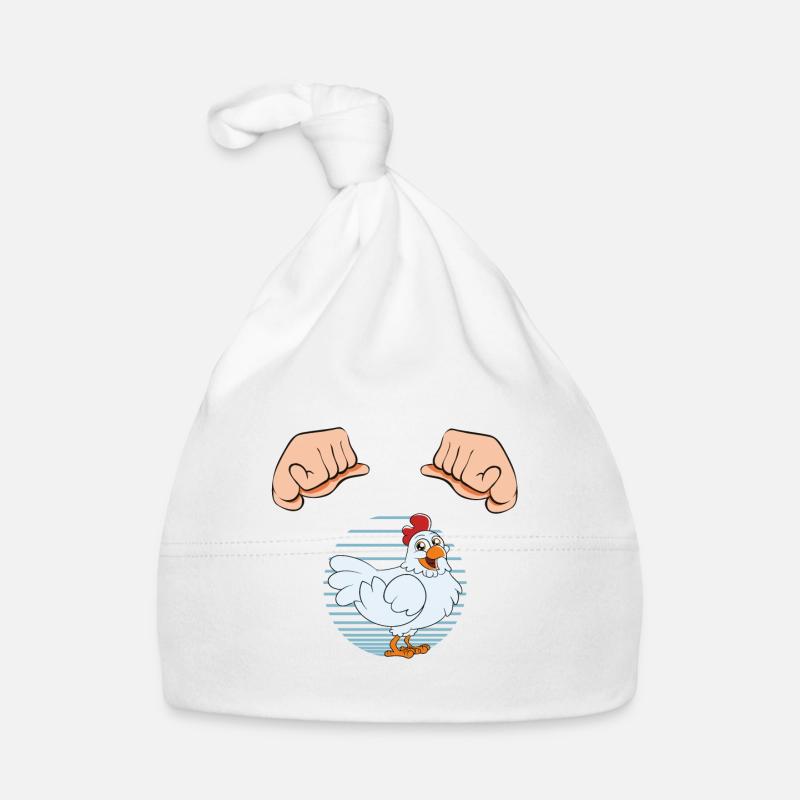 Drôle De Poulet Dire Poulet Bonnet bio Bébé
