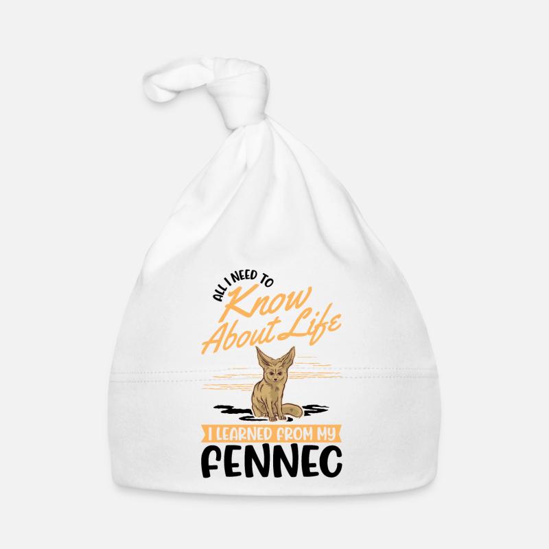 Fennek Geschenk Wüstenfuchs Baby Bio-Mütze