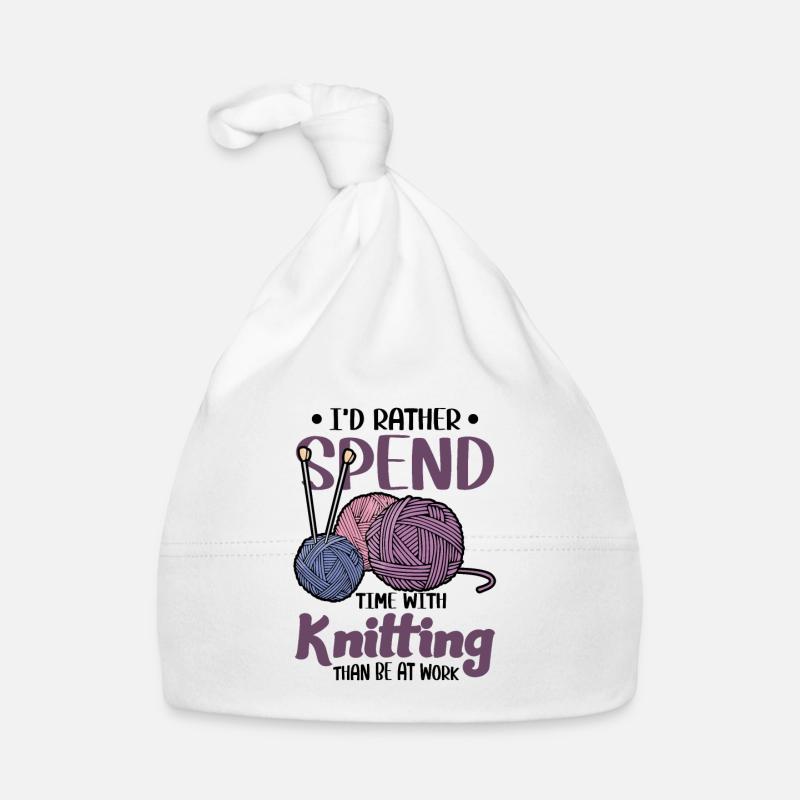 I’d rather spend time with Knitting Baby Bio-Mütze