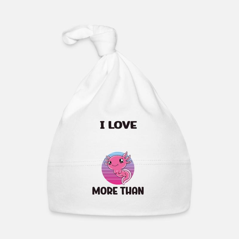 Axolotl drôle Axolotl mignon Bonnet bio Bébé