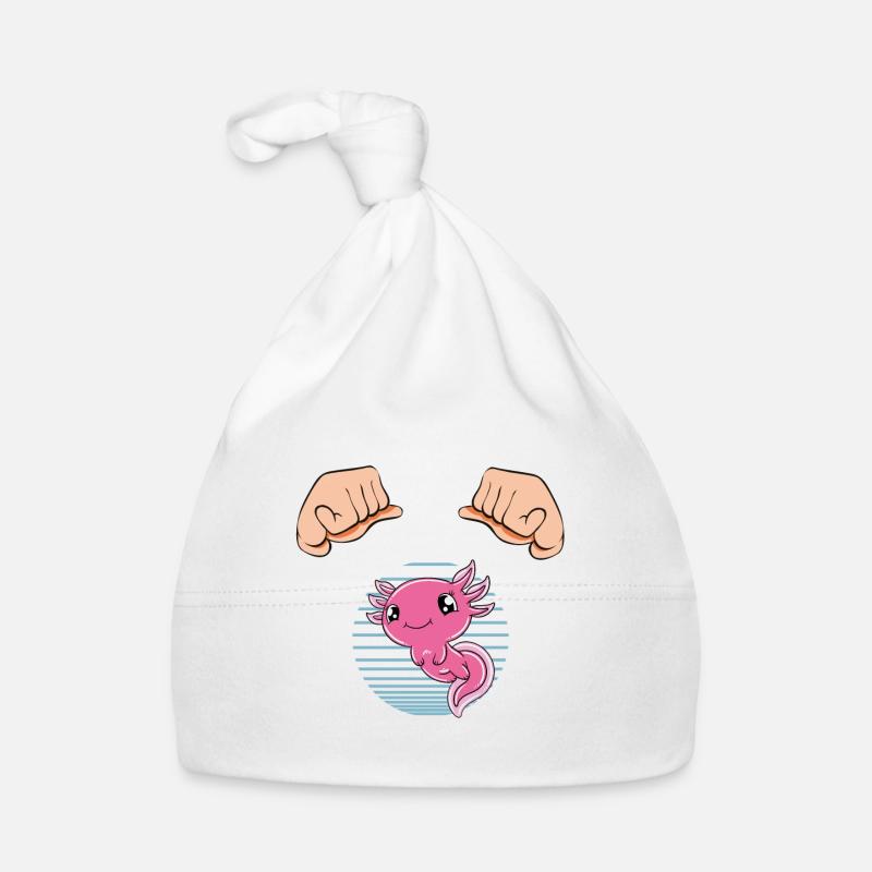 Axolotl drôle Axolotl mignon Bonnet bio Bébé