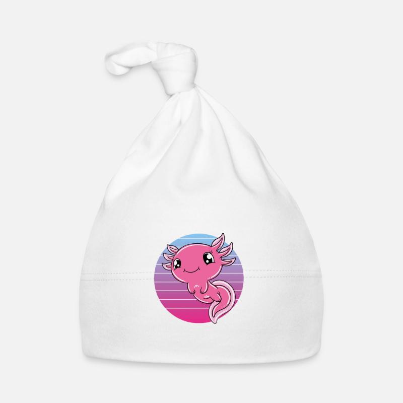 Axolotl drôle Axolotl mignon Bonnet bio Bébé