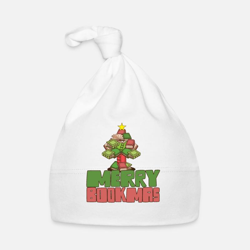 Joyeux Noël rat de bibliothèque arbre de Noël introverti Bonnet bio Bébé