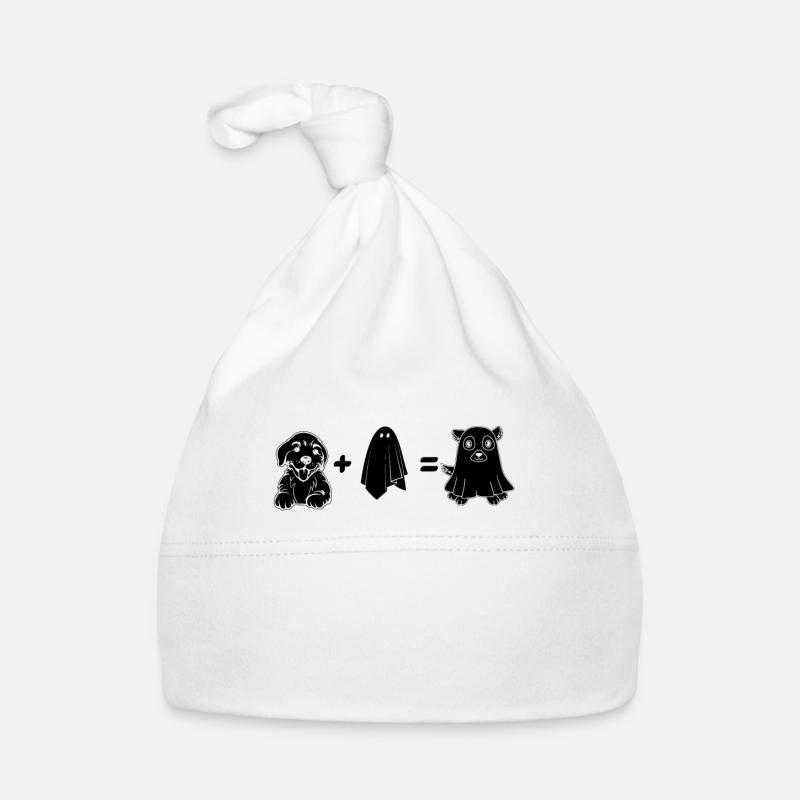 Funny Halloween Ghost Dog Halloween Funny Ghost Do Baby Bio-Mütze