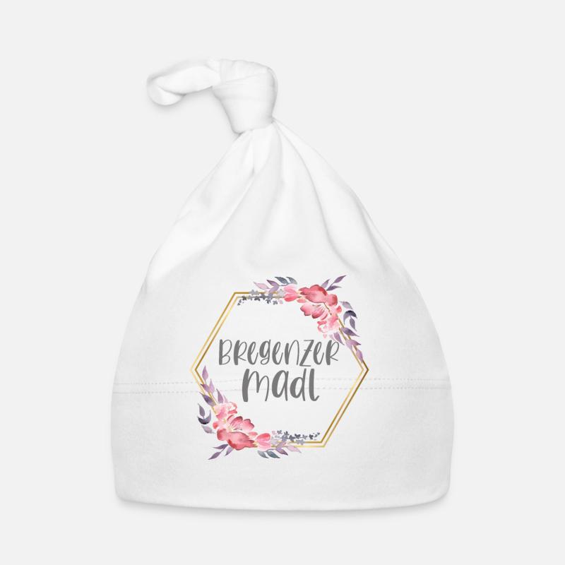 Österreich Bregenz Mädchen Heimat Geschenk Baby Bio-Mütze