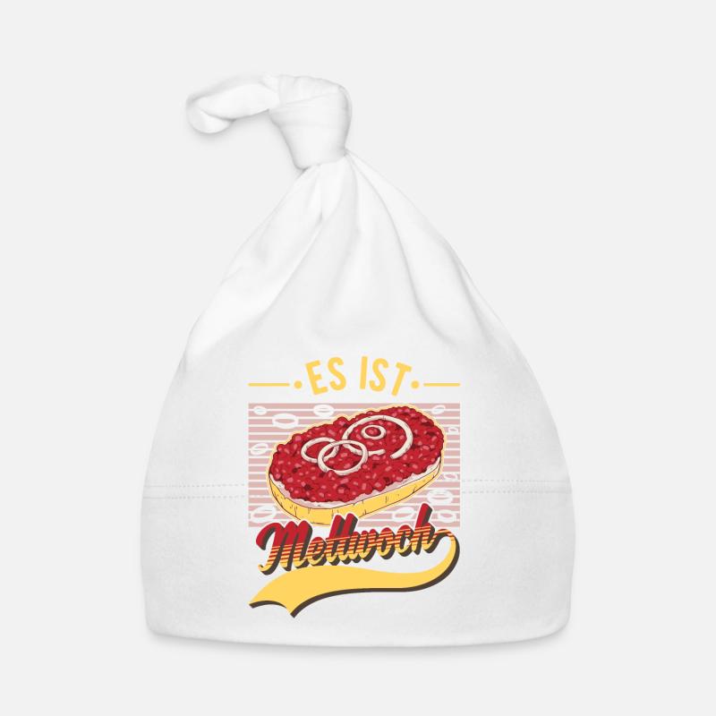 It's Mettwoch Mettbrötchen Mett Hackepeter Organic Baby Cap