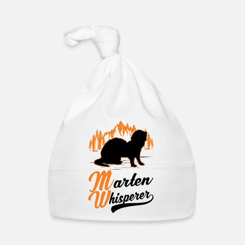 Marder Flüsterer Baummarder Baby Bio-Mütze