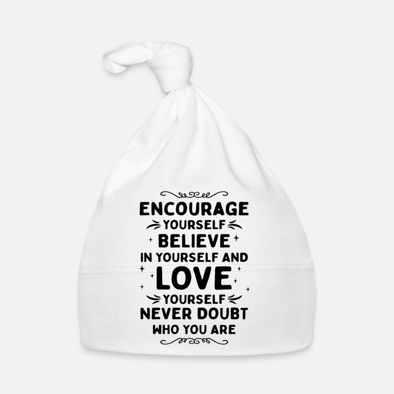 Encouragez la foi dont l’amour ne doute jamais Bonnet bio Bébé