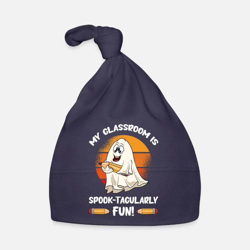 Lustige Lehrer Halloween Geschenke Baby Bio-Mütze