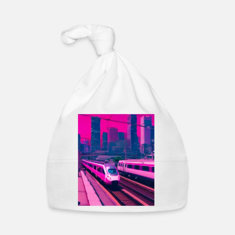 Train Japan Organic Baby Cap