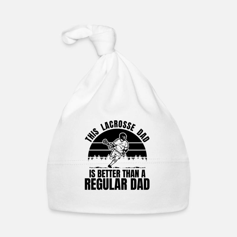 Lacrosse Papa Baby Bio-Mütze