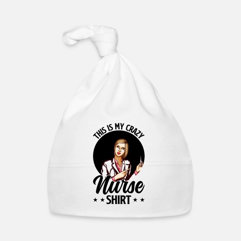 C’est ma chemise d’infirmière folle - infirmière infirmière Bonnet bio Bébé