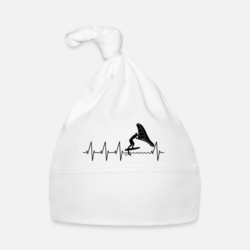 Planches de wingfoil Surfer Wingfoil Heartbeat Bonnet bio Bébé