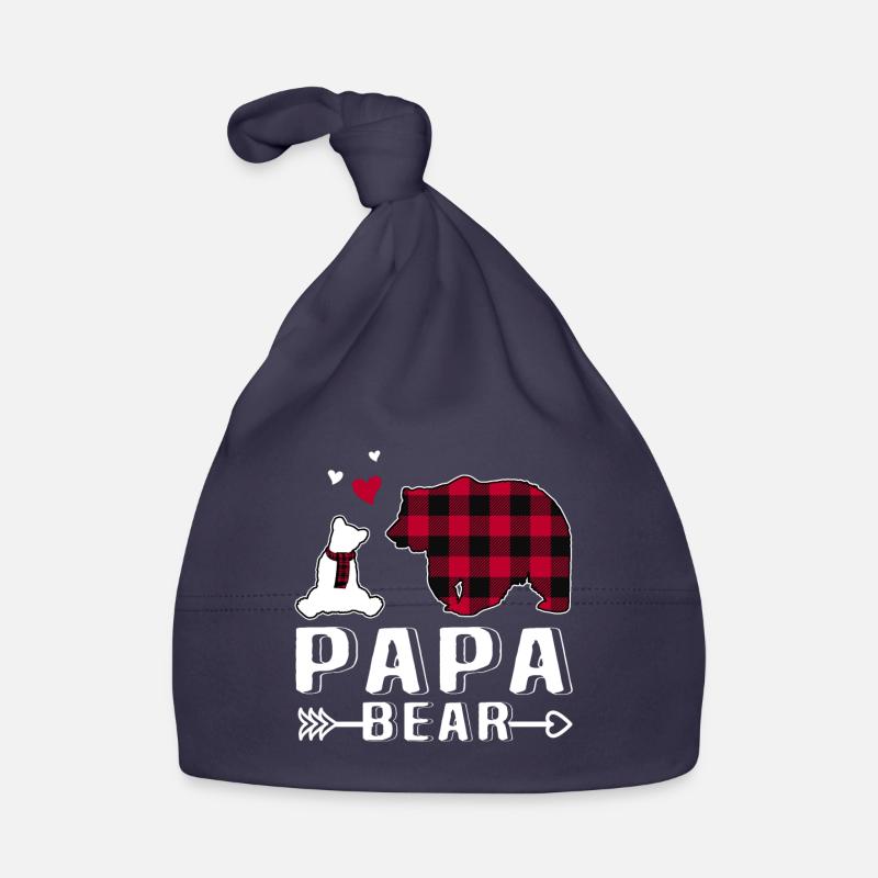 Papa Bear Baby Bio-Mütze