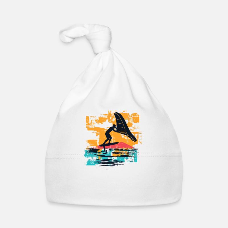 Wingfoil-Surfer Wingfoiling Hydrofoil Kitefoil Baby Bio-Mütze