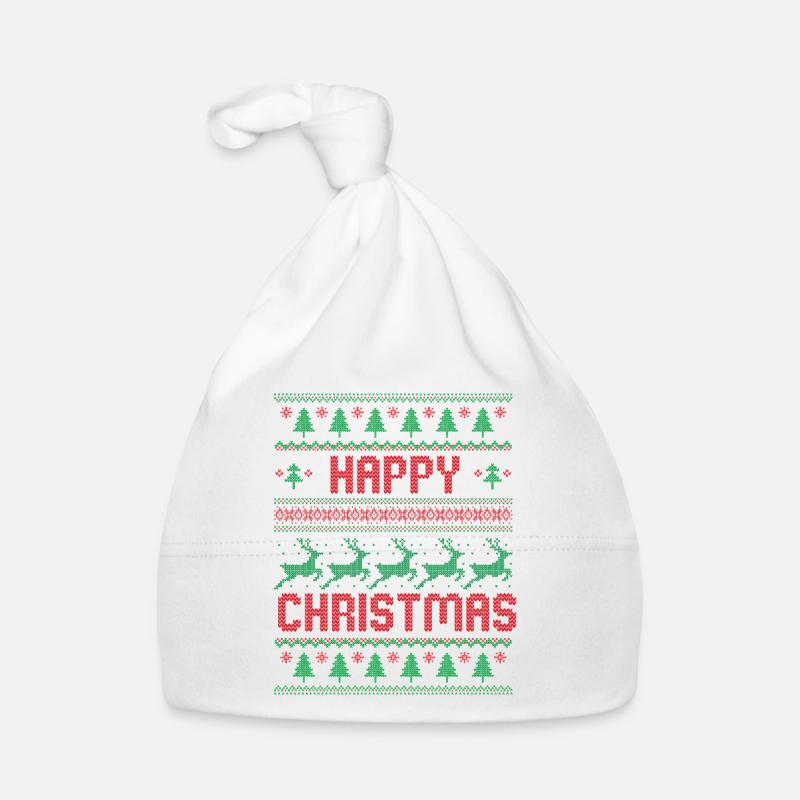 Joyeux Noël Bonnet bio Bébé